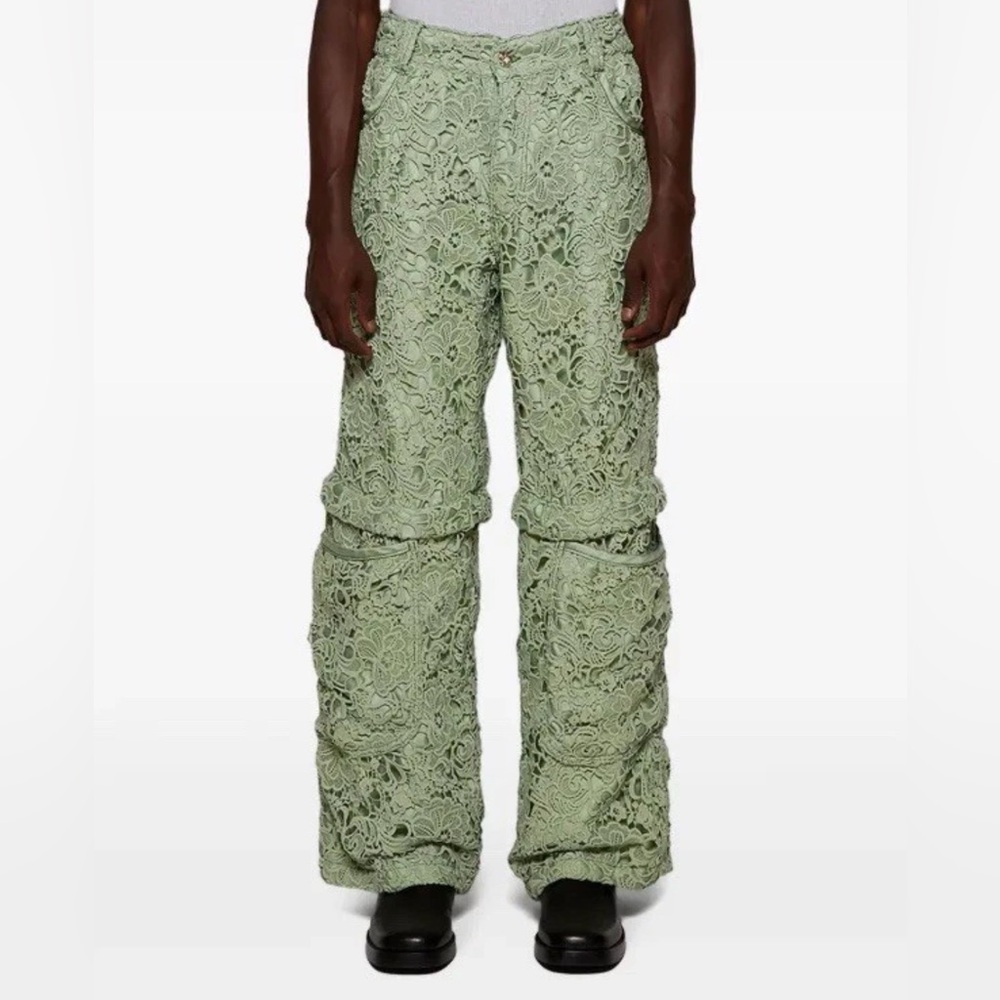 EARTHLING VIP LUST CONVERTIBLE BIKER PANTS 32